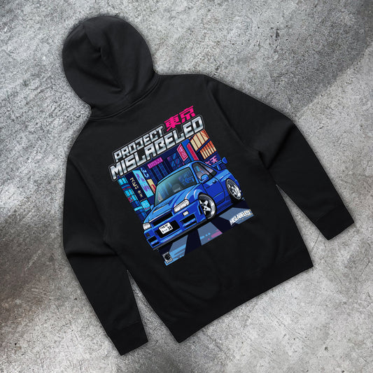 "Tokyo Skyline" R34 Hoodie